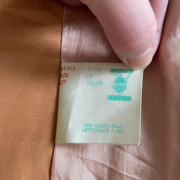 Vintage Sears Camel A-Line Trench Coat - Picture 6 of 10